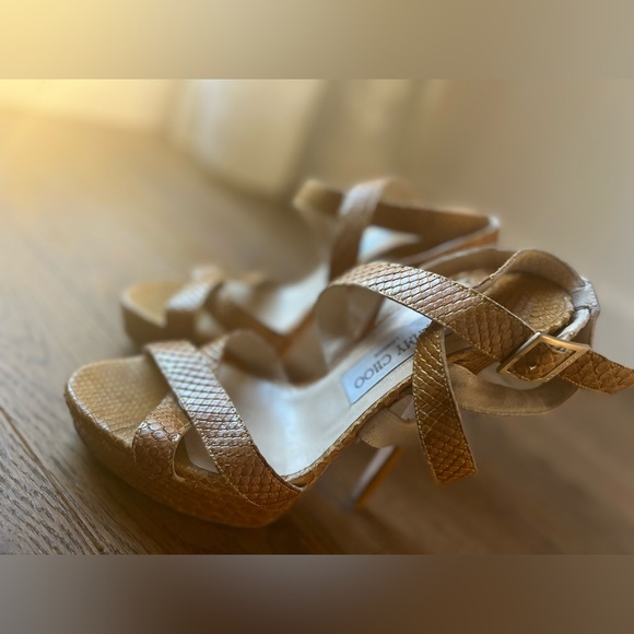 Jimmy choo mustard heels - Picture 3 of 9
